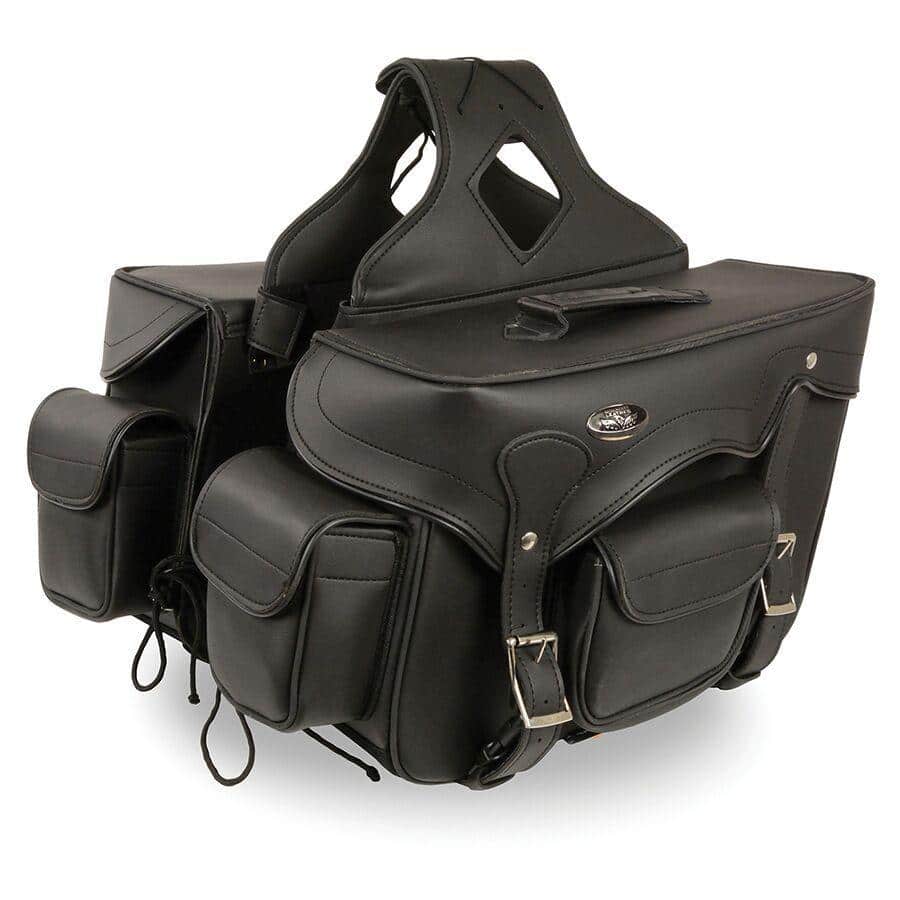 Borse Laterali MOTO DELUXE ADVENTURE DRY SADDLEBAGS BLACK